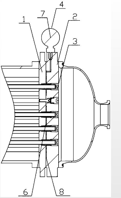 碳化硅換熱器快速檢漏的密封裝置發明