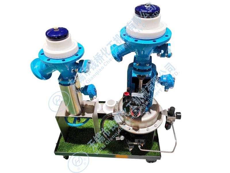 錢(qián)橋化機(jī)搪玻璃放料閥